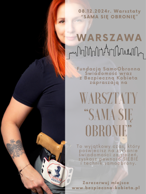 warsztaty, warszawa, sama się obronię, warsztaty dla kobiet, samoobrona