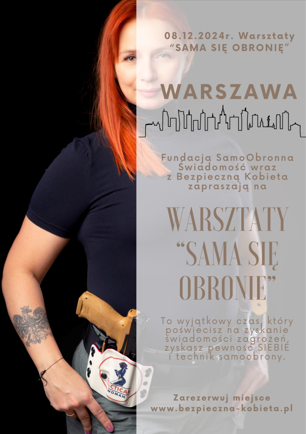 warsztaty, warszawa, sama się obronię, warsztaty dla kobiet, samoobrona