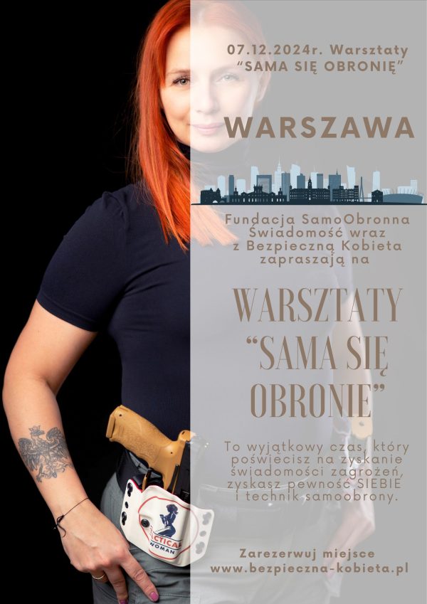 WARSZTATY Z SAMOOBRONY, SAMOOBRONA DLA KOBIET