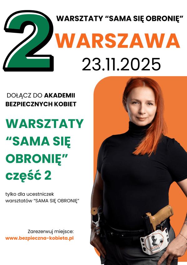 SAMOOBRONA, SAMA SIĘ OBRONIĘ, WARSZTATY