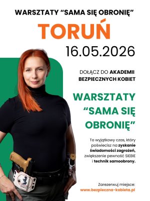 TORUŃ, WARSZTATY, SAMOOBRONA, WARSZTATY DLA KOBIET